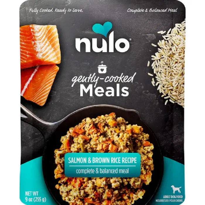 Nulo Gently Cooked Salmon & Brown Rice 9-oz