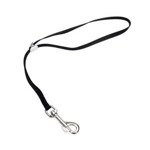 Adjustable Nylon Dog Grooming Loop - Black 3/8" X