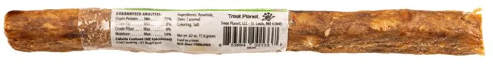 Etta Says! Premium Deer Chew 7-inch back label