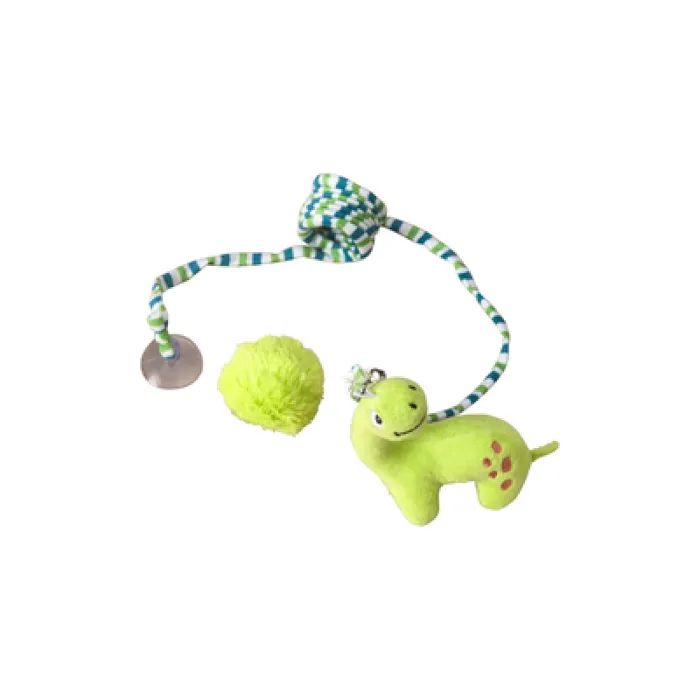 Springy Fun W/pom-pom Cat Toy Asst