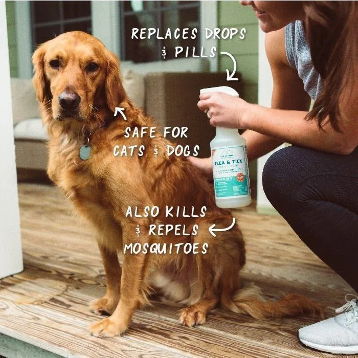 Wondercide Flea & Tick Spray Rosemary 32-oz