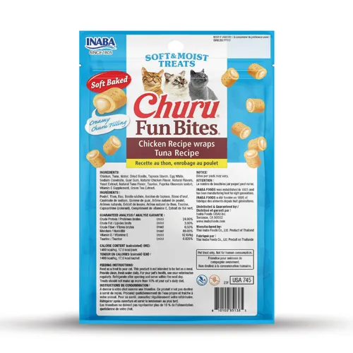 INABA Churu Fun Bites chicken and tuna 2.1 oz back