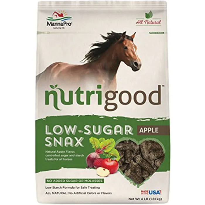 Manna Pro Nutrigood Low Sugar Snax Apple 4lb