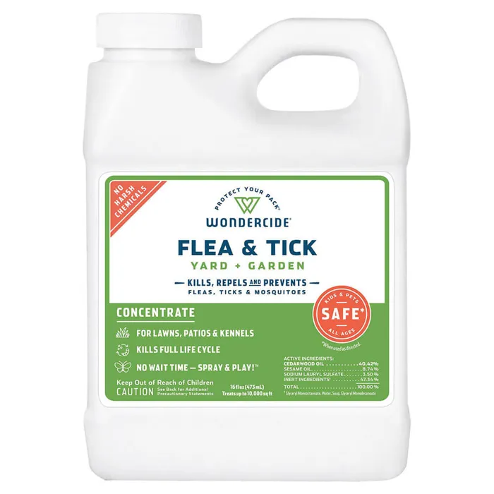 Flea & Tick Control For Yard + Garden, 16 Oz. Conc