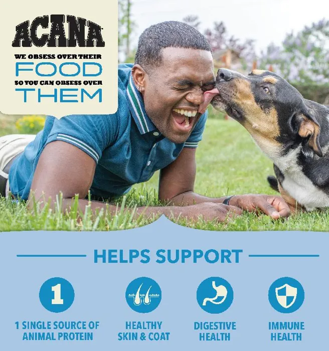 Acana Wholesome Grains Duck & Pumpkin Dry Dog Food 22.5-lb