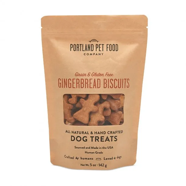 Portland Pet Food Gingerbread Biscuits 5-oz