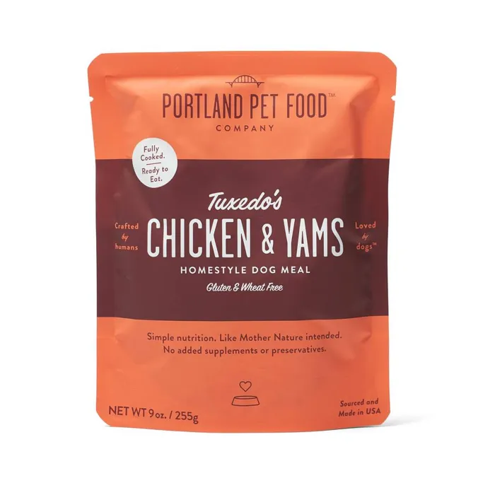 Portland Pet Tuxedo's Chicken & Yams 9-oz