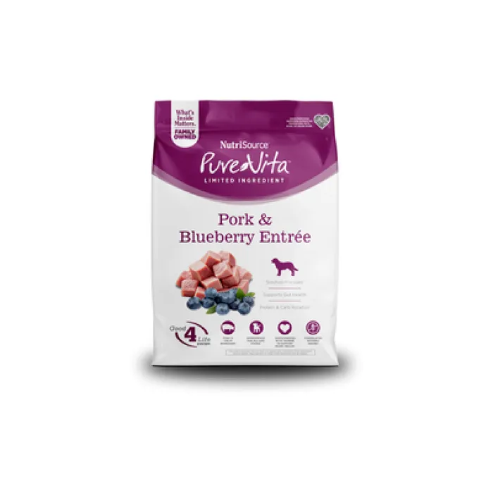 NS Pure Vita Pork Blueberry 12 lb