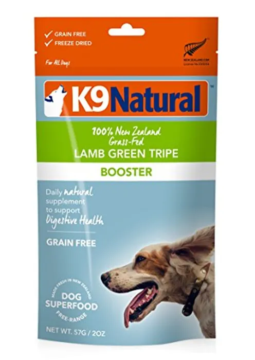 K9 Nat Dog Fd Lamb Green Tripe Topper 2-oz