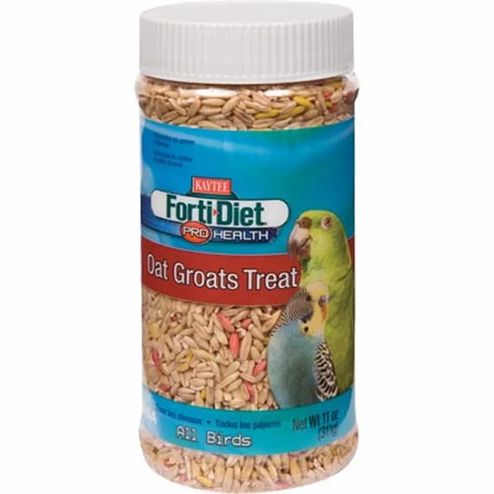 Kaytee Forti Diet Oat Groats Treat Jar 11 Oz