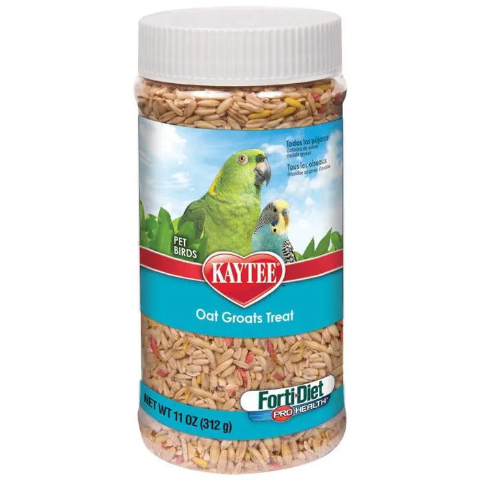 Kaytee Forti Diet Oat Groats Treat Jar 11 Oz