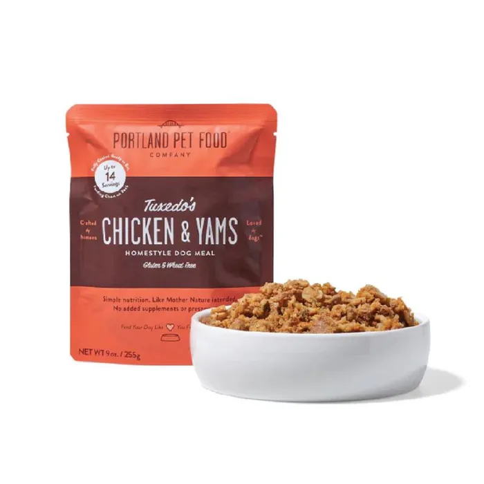 Portland Pet Tuxedo's Chicken & Yams 9-oz