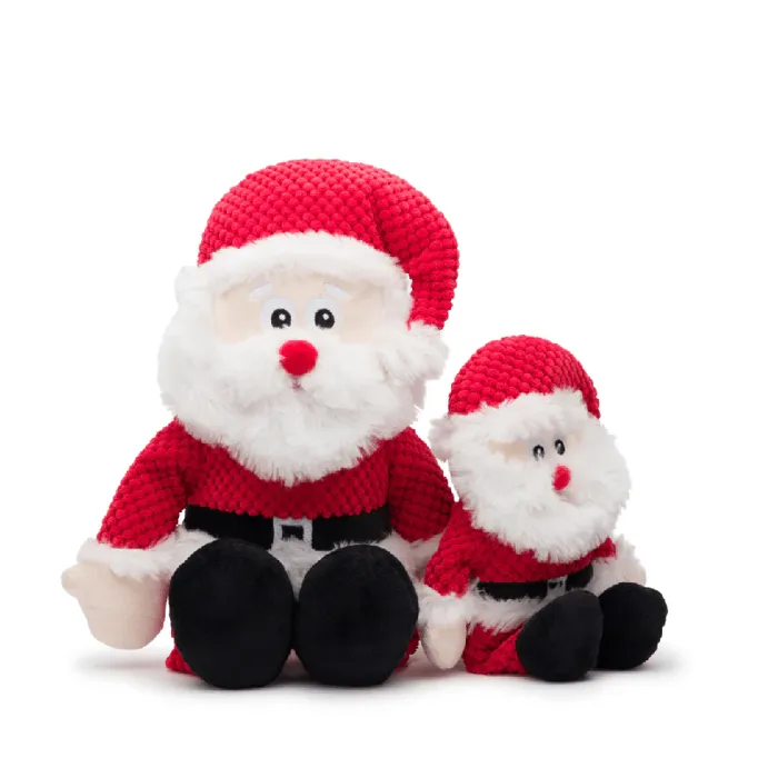 Fab Dog Holiday Toy Santa Floppy Toy Large