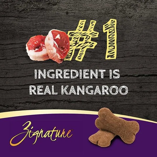 Zignature Kangaroo Biscuit Treat 12-oz
