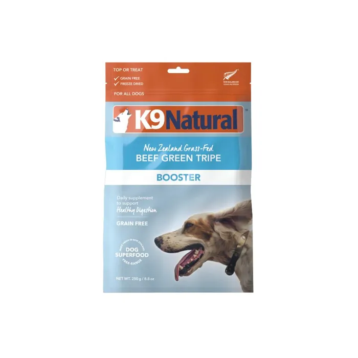 K9 Natural Freeze Dried Beef Green Tripe Booster 8.8-oz