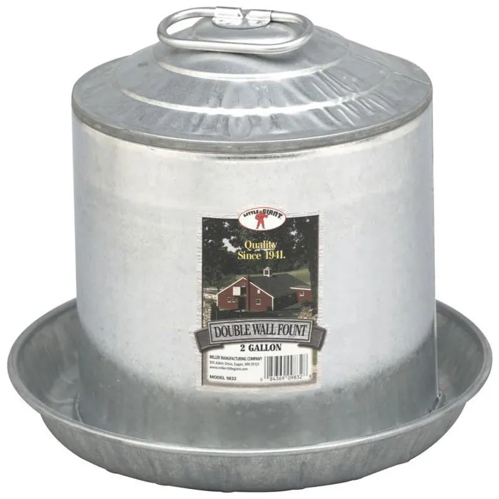 Double Wall Fountain 2 Gallon