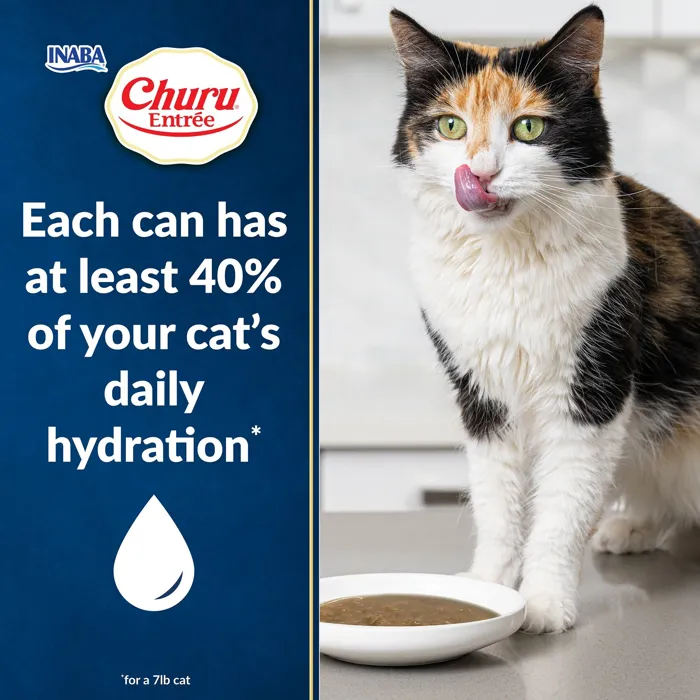 Inaba Churu Entrée Mousse cat hydration feature