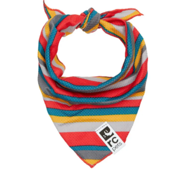 Zephyr Cooling Bandana S/m Multi Stripes