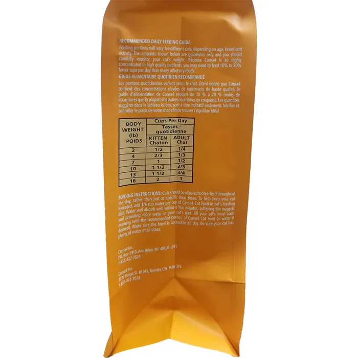 Carna4 air Dried Fish Recipe Cat 4-lb