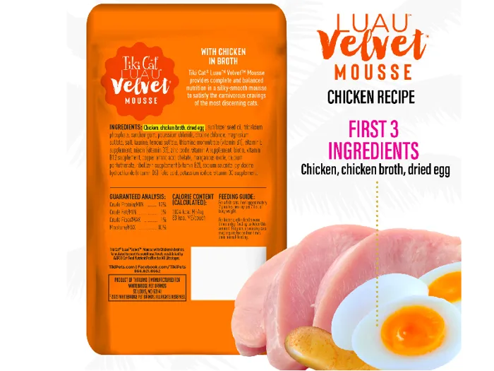 Tiki Cat Velvet Mousse Chicken 2.8-oz