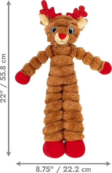 Kong Holiday Shakers Crumples Reindeer