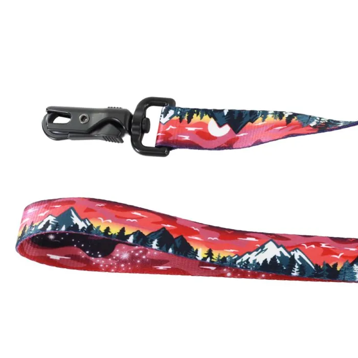 Dog Leash Purple Mountain - Med Lrg