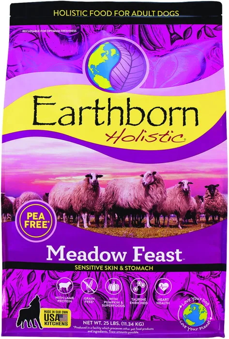 Earthborn Holistic Meadow Feast Gf Dog Food 25 Lb