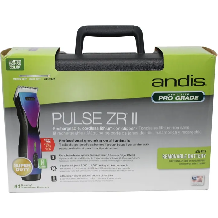 Pulsezr2 Cordless Clipper W/10blade